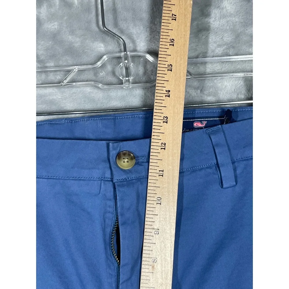 Vineyard Vines Mens 40x32 Cozy Lined Breaker Pant Moonshine Blue Flannel Chinos